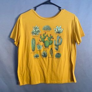 Large fifth sun orange plant Tshirt
